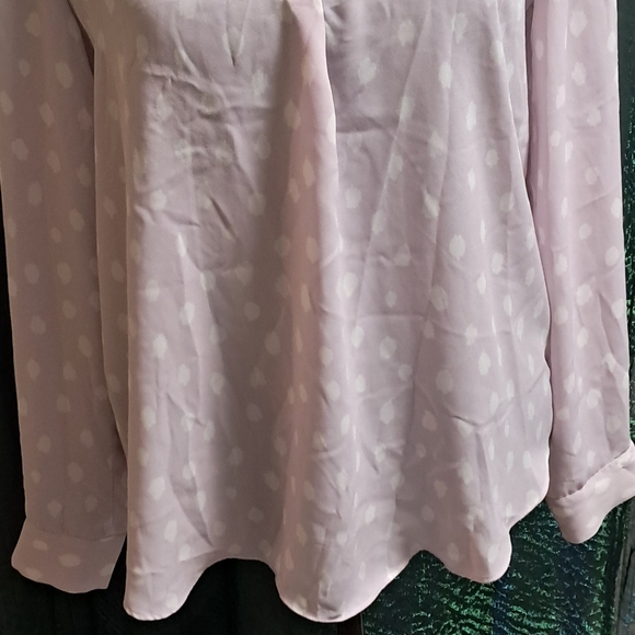 Lavender polka dot top - Picture 3 of 12